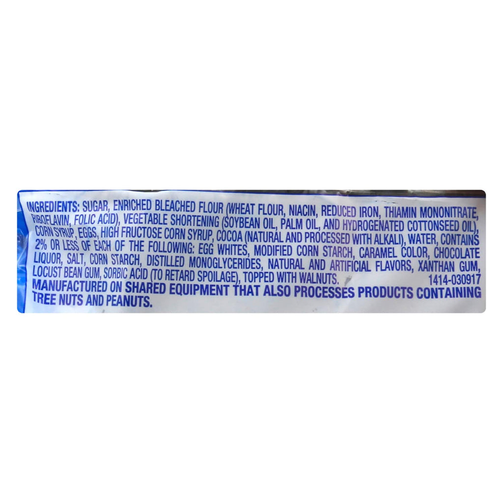 Tastykake Iced Walnut Brownie, 3 oz. Pack