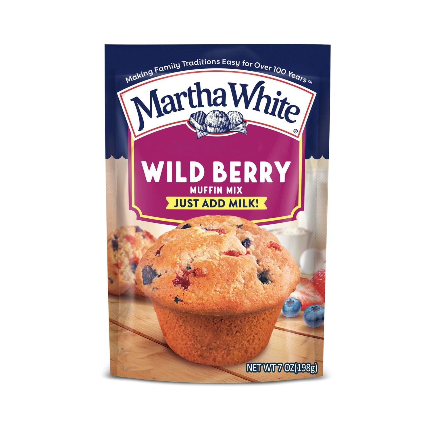 Martha White Wild Berry Muffin Mix, 1-ct.