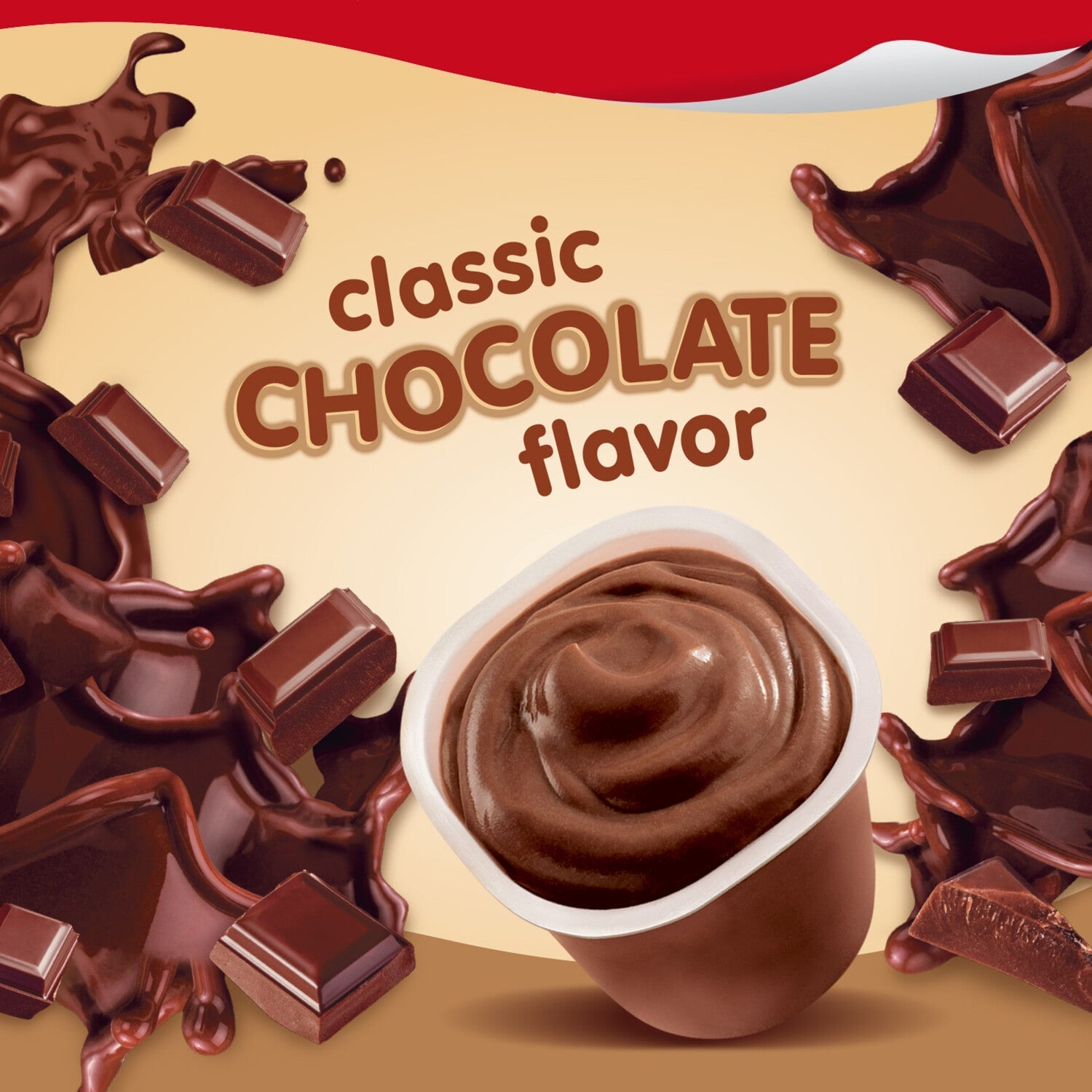 Snack Pack Chocolate Pudding, 3.25 oz Pudding Cups, 4 Count