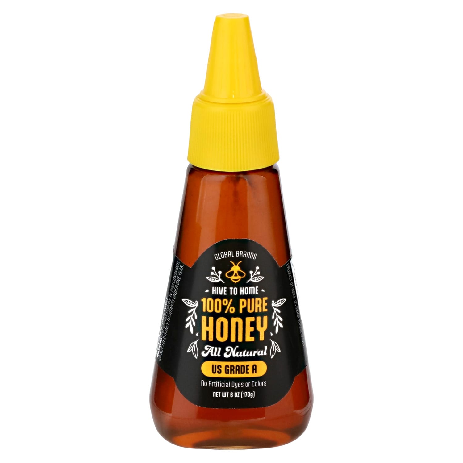Global Brands 100% Pure Grade A All Natural Honey, 1-ct.