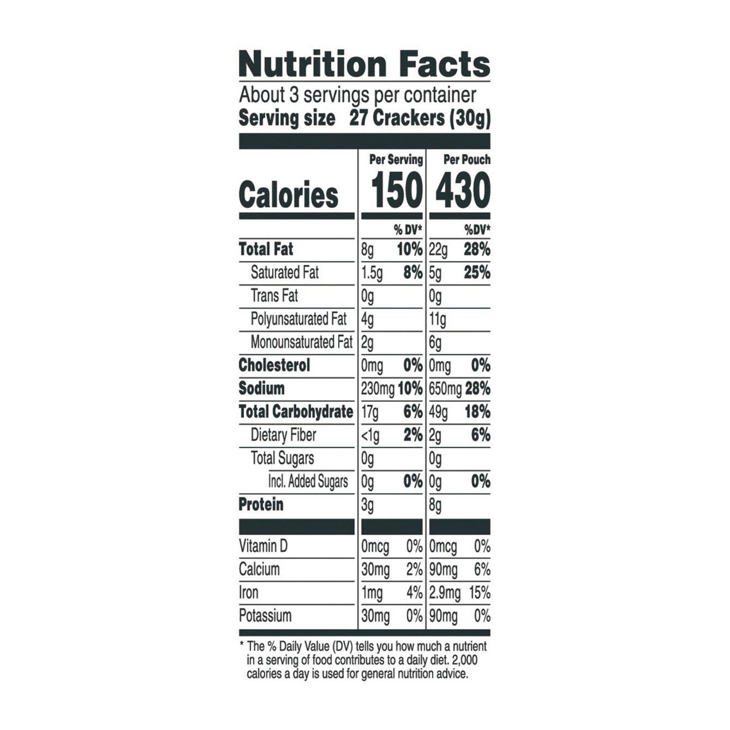 Kellogg's Cheez-It Grab N' Go Original Baked Snack Crackers, 3 oz.