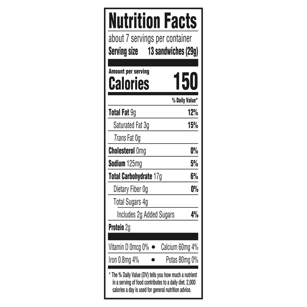 Nabisco Ritz Bits Cheese Cracker Sandwiches, 7.5 oz.