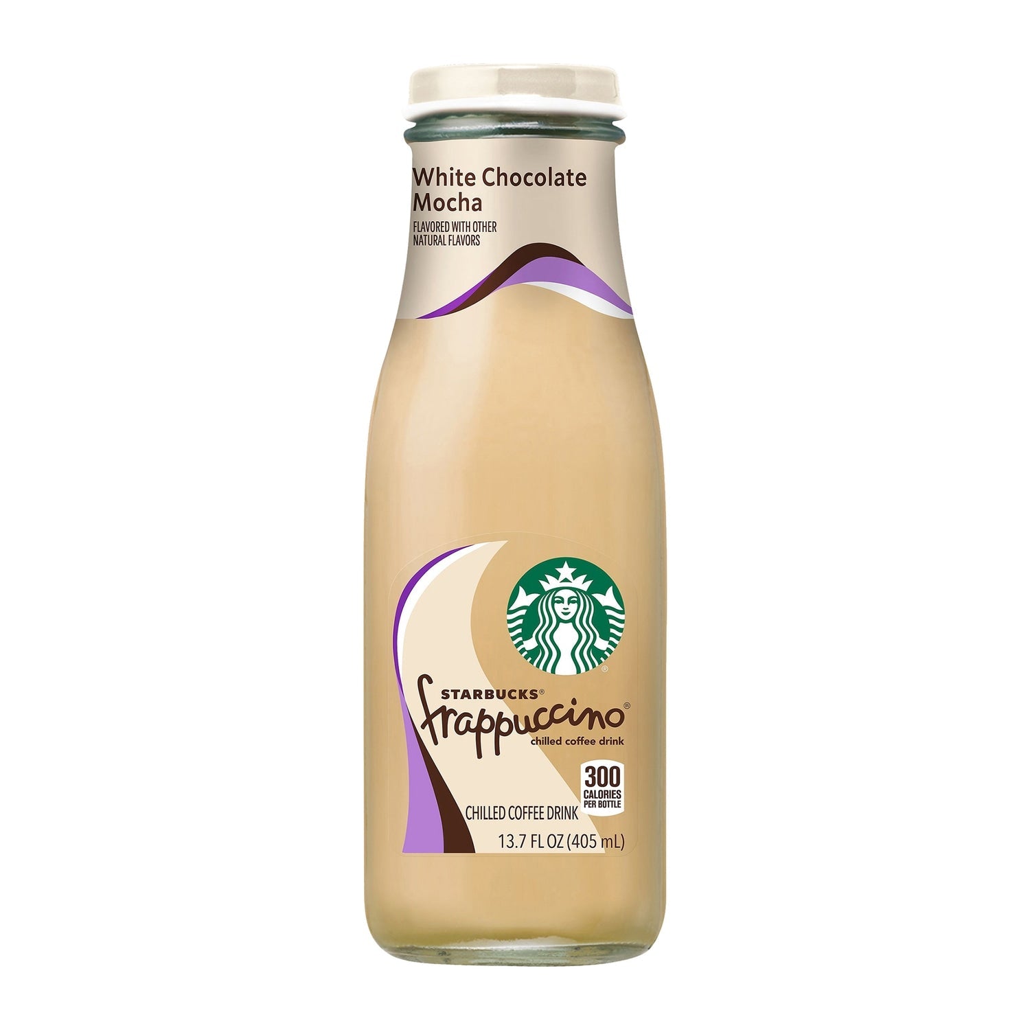 Starbucks White Chocolate Mocha Frappuccino Chilled Coffee Drink, 1-ct.
