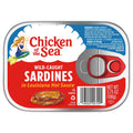 Chicken of the Sea Sardines in Hot Sauce, 3.75 oz.