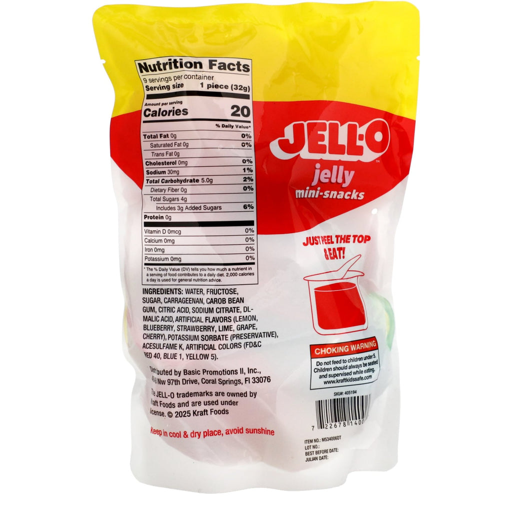 JELL-O Jelly Mini-Snacks, 9-ct. Bag