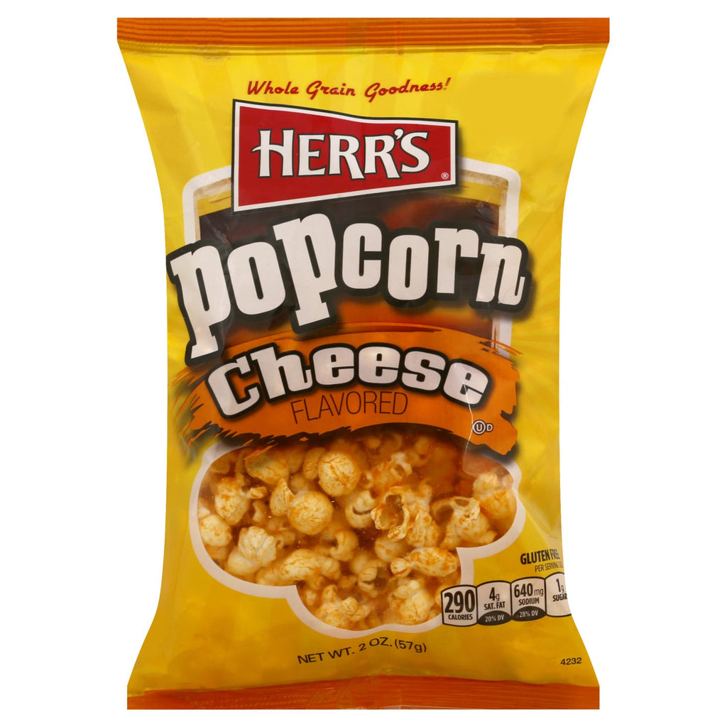 Herr's Cheese Flavored Popcorn, 1-ct.