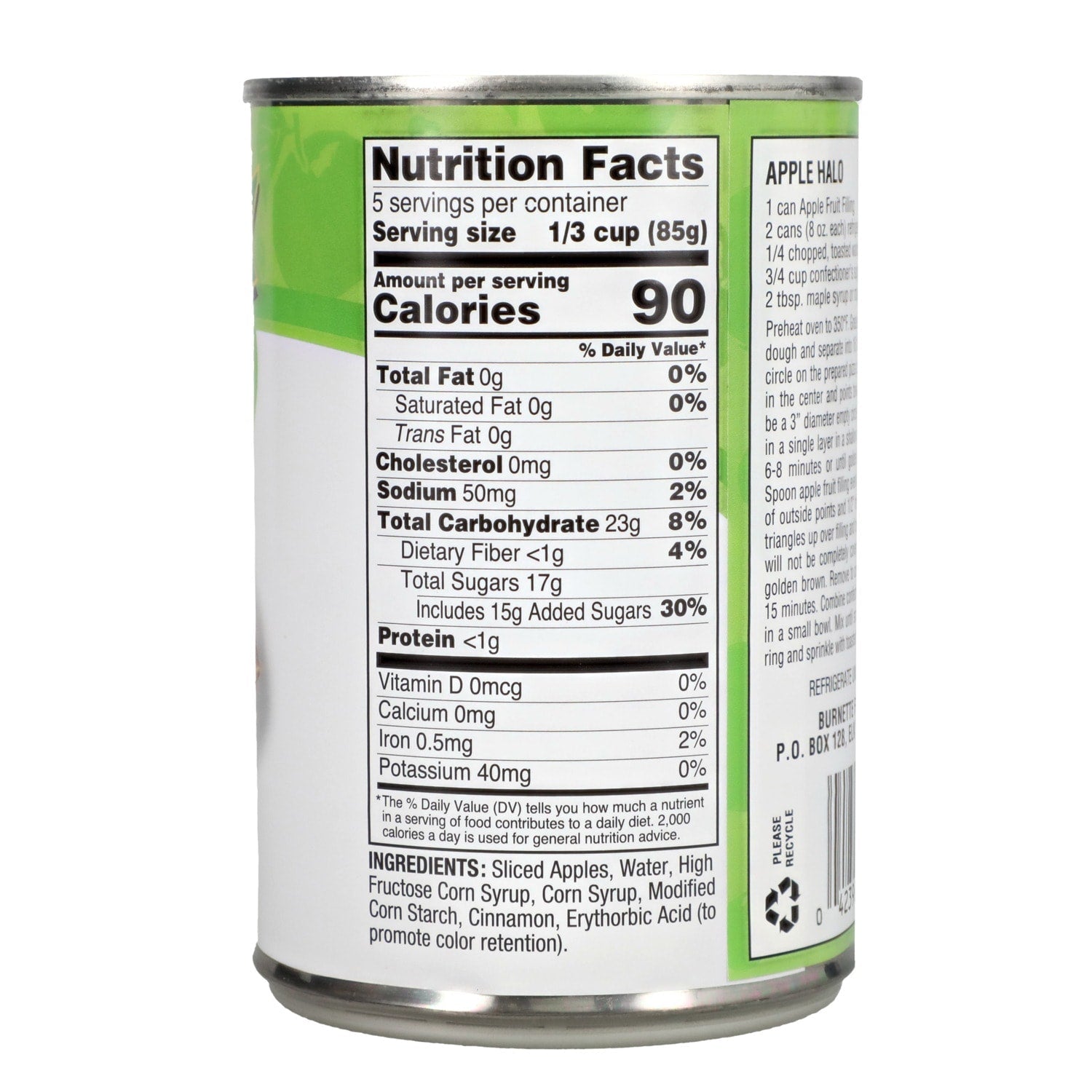 Mother's Maid Apple Pie Filling, 15 Oz. Can