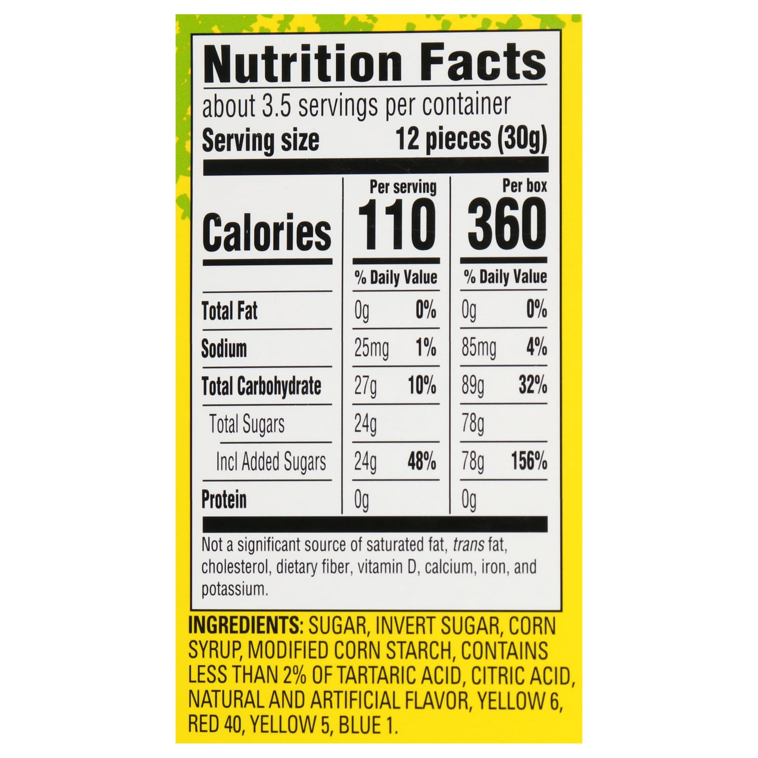 Sour Patch Kids Candy, 3.5 oz. Boxes