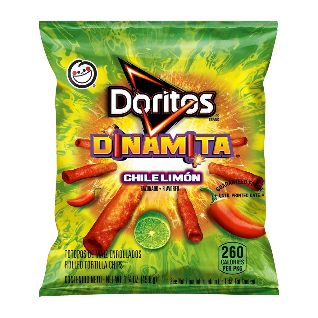 Doritos Dinamita Chili Flavored Rolled Tortilla Chips, 1-ct.