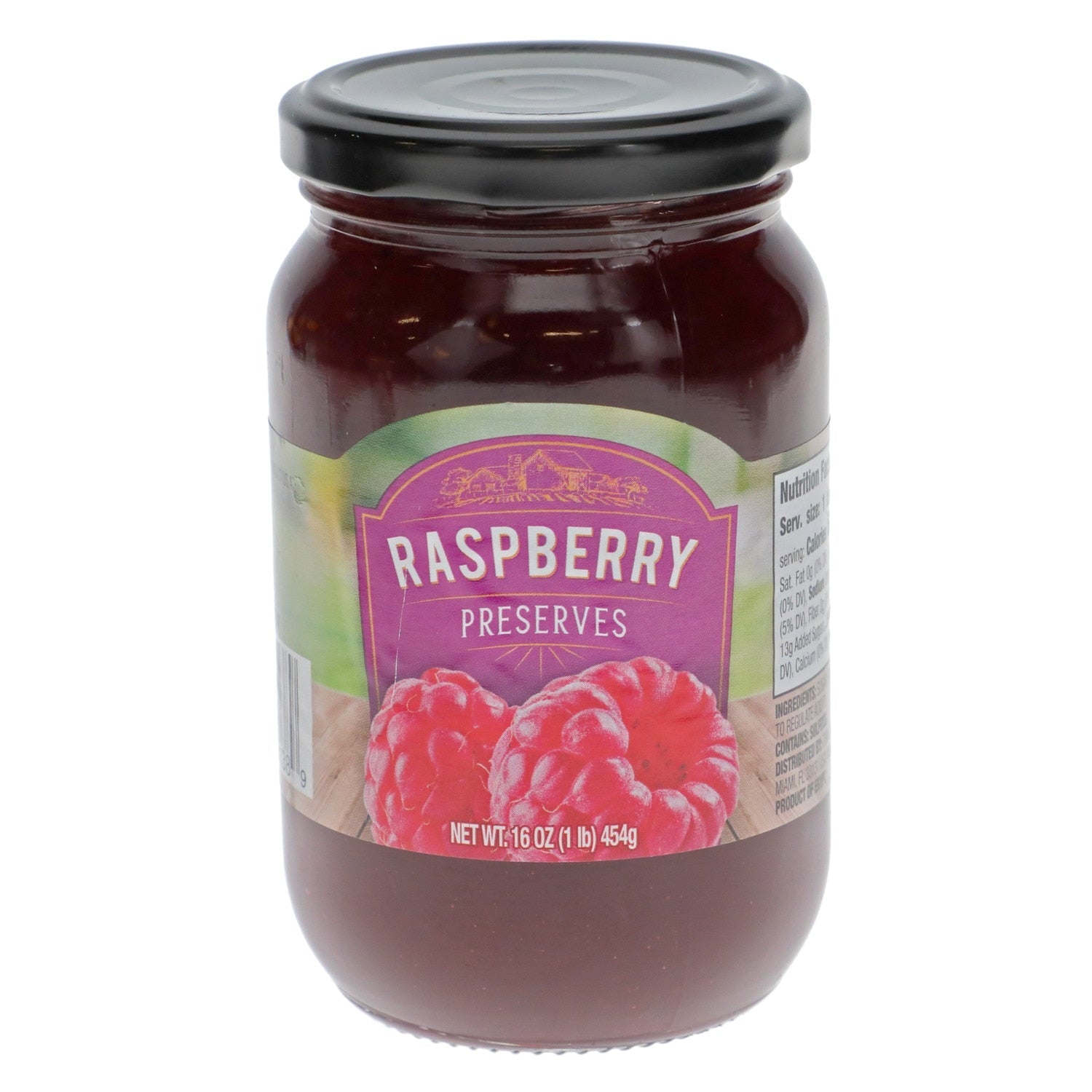 Raspberry Preserves, 16-oz.