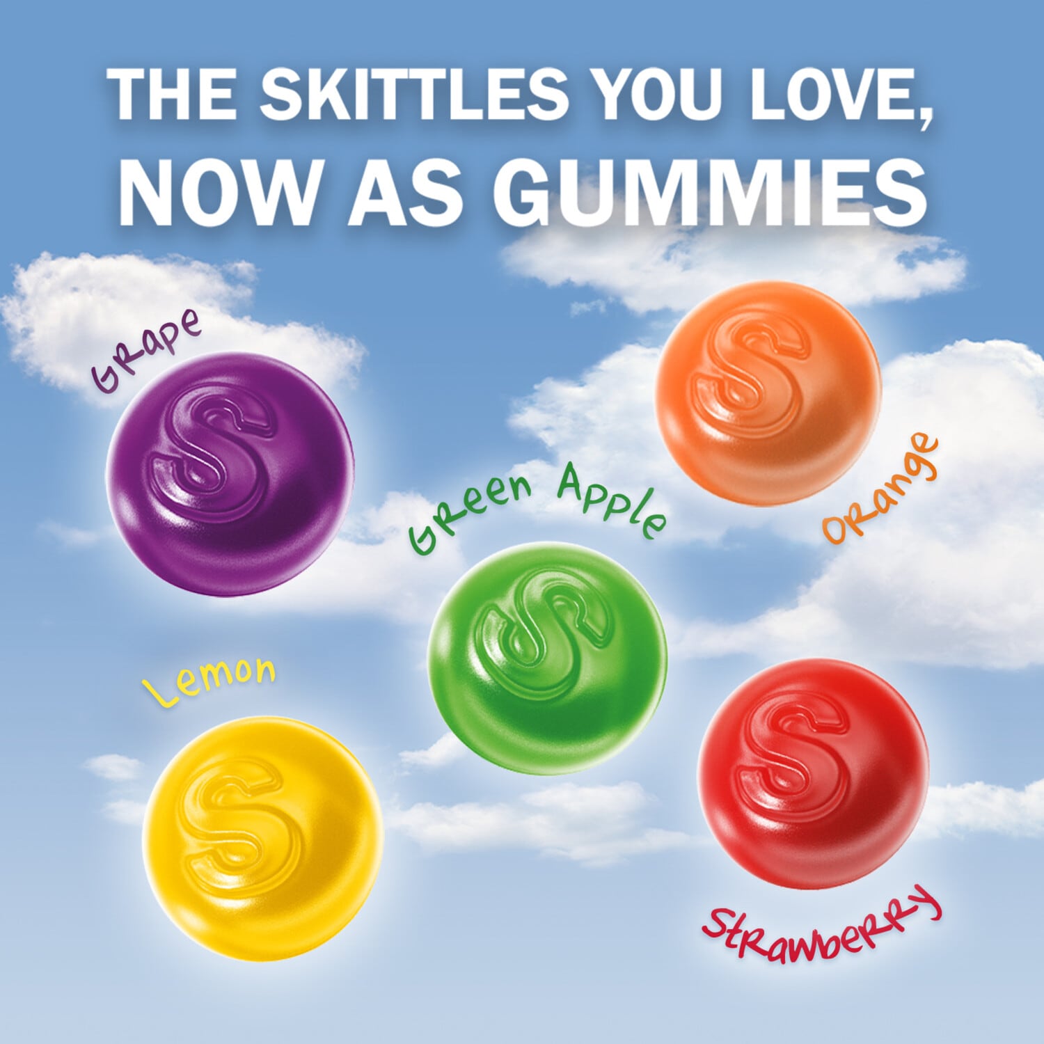SKITTLES Original Gummy Candy (2.93oz)