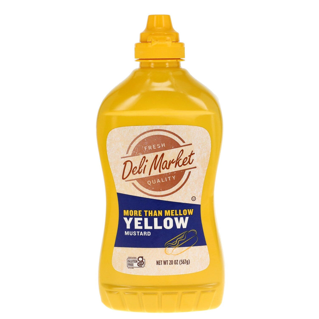 Deli Market Yellow Mustard, 20-oz. Bottles
