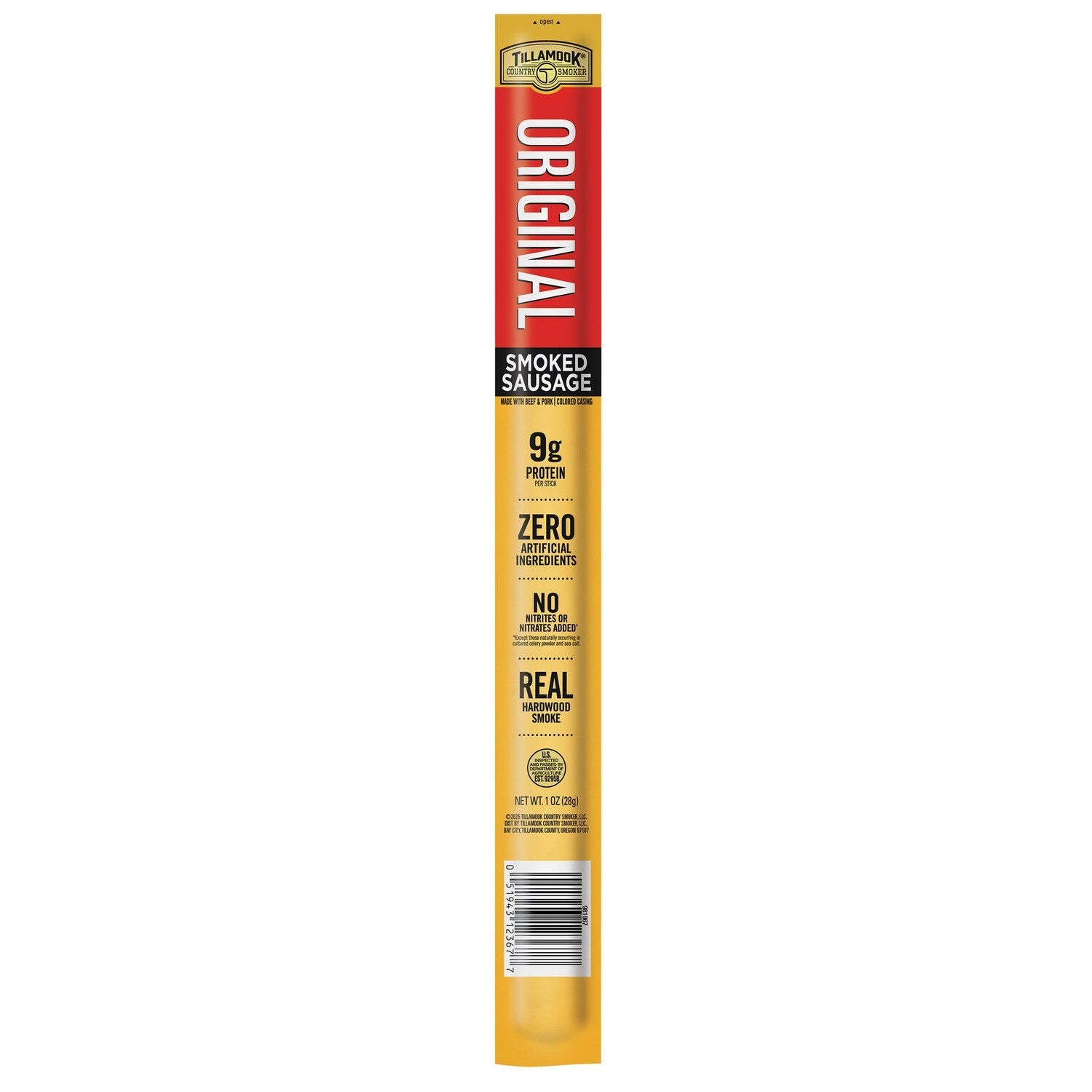 Tillamook Country Smoker Smoked Sausage, 1-ct.