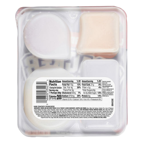 Armour LunchMakers Ham and Cheese Cracker Crunchers with Crunch Bar, 1-ct.