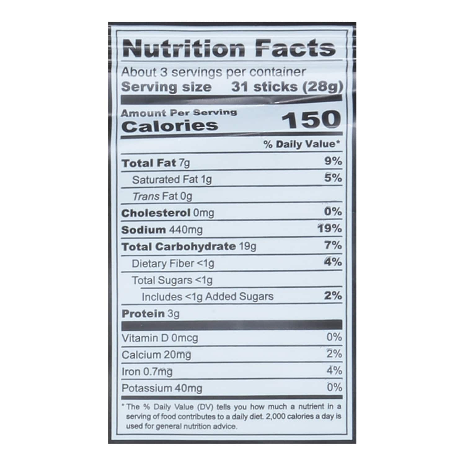Pop Daddy Garlic Parmesan Pretzel Sticks, 1-ct.