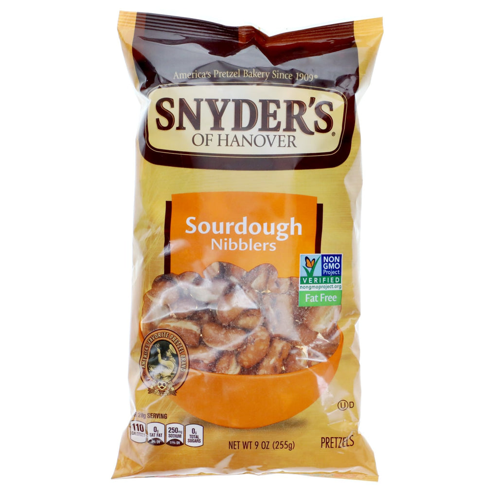 Snyder's of Hanover Pretzels, Sourdough Nibblers, 9 Oz