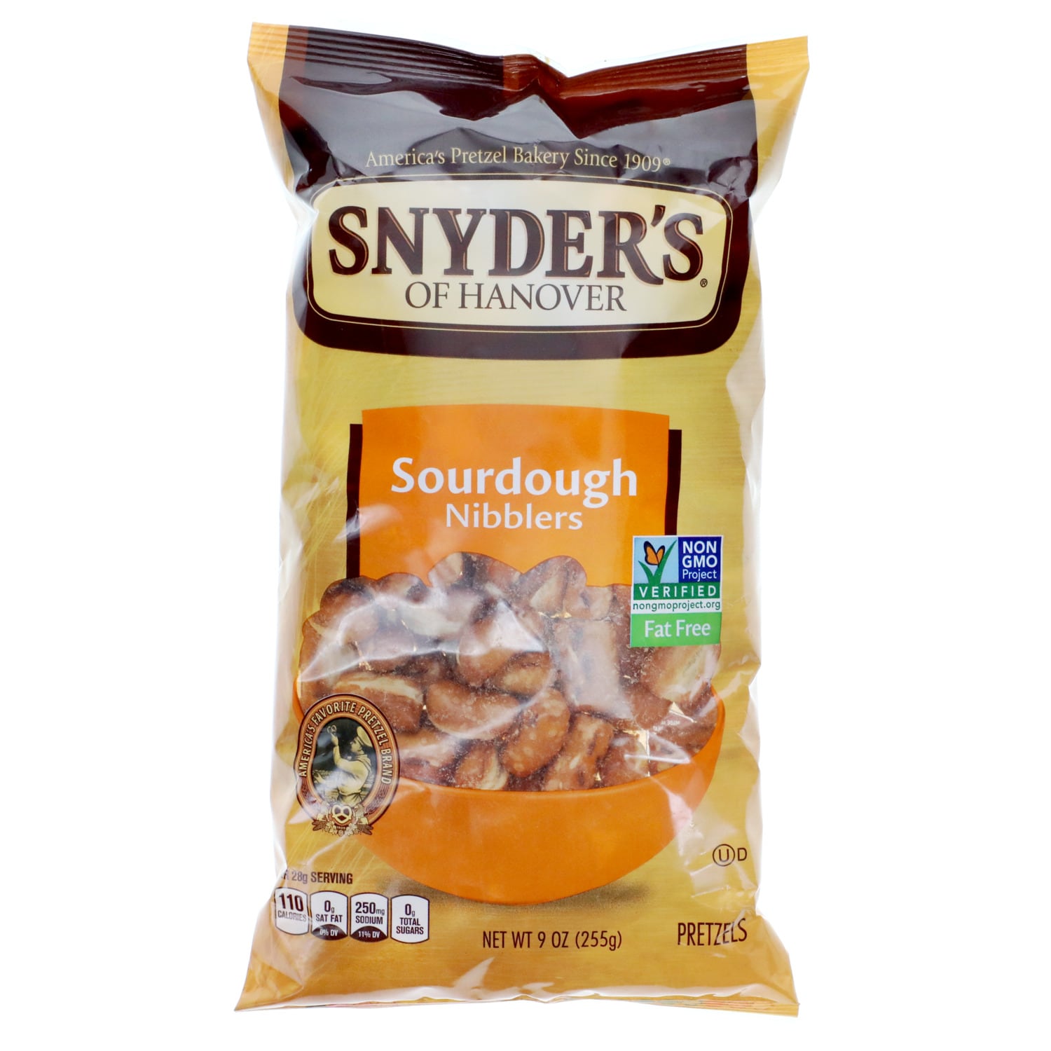 Snyder's of Hanover Pretzels, Sourdough Nibblers, 9 Oz