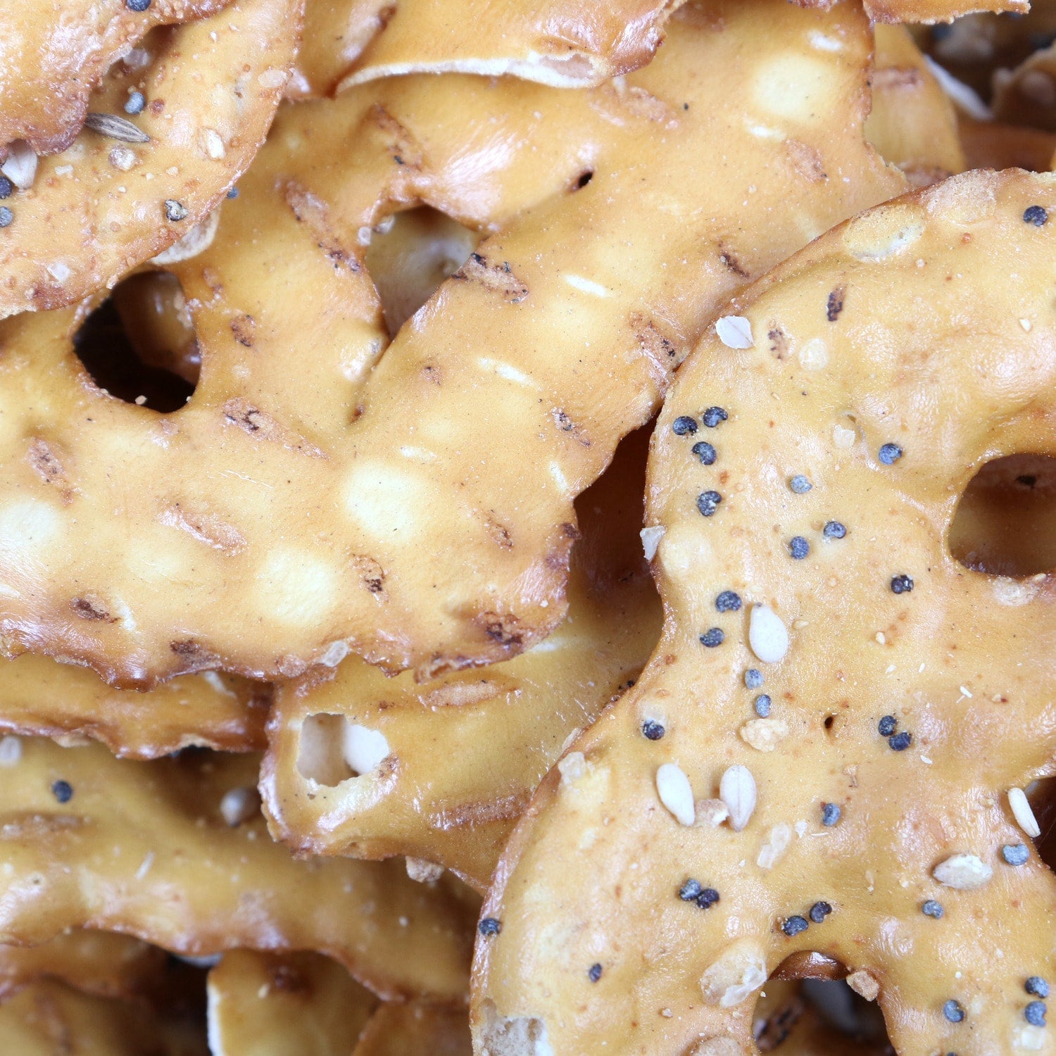 Snack Factory Everything Deli Style Pretzel Crisps, 3-oz. Bag