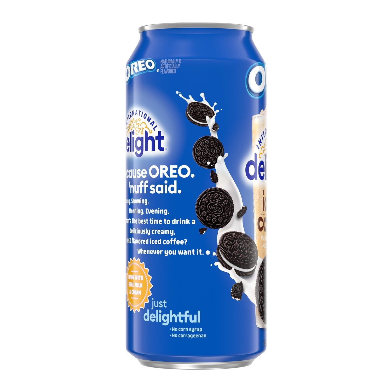 International Delight Iced Coffee - Oreo Cookie, 15-fl oz. Can