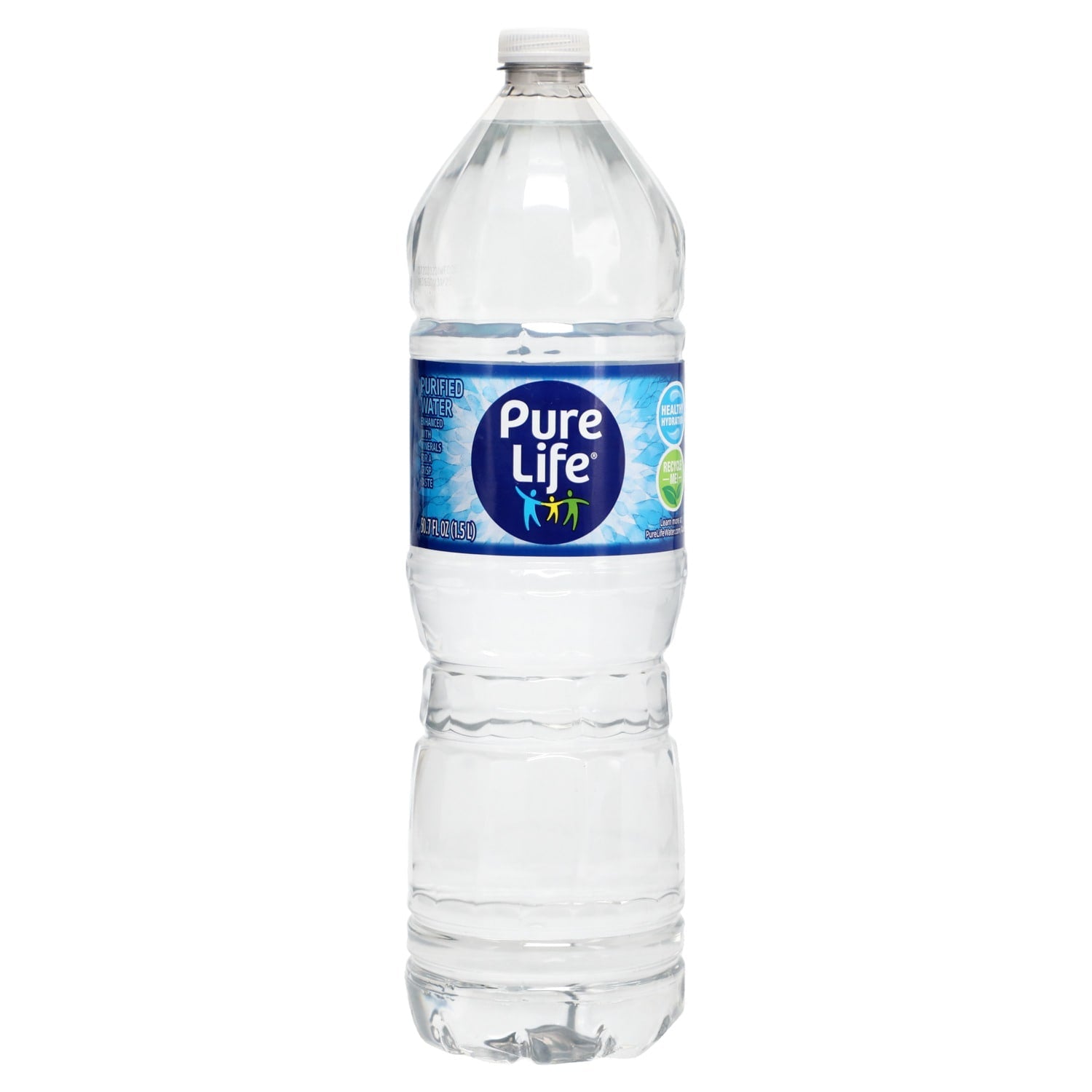 Pure Life Purified Bottle Water, 1.5 L