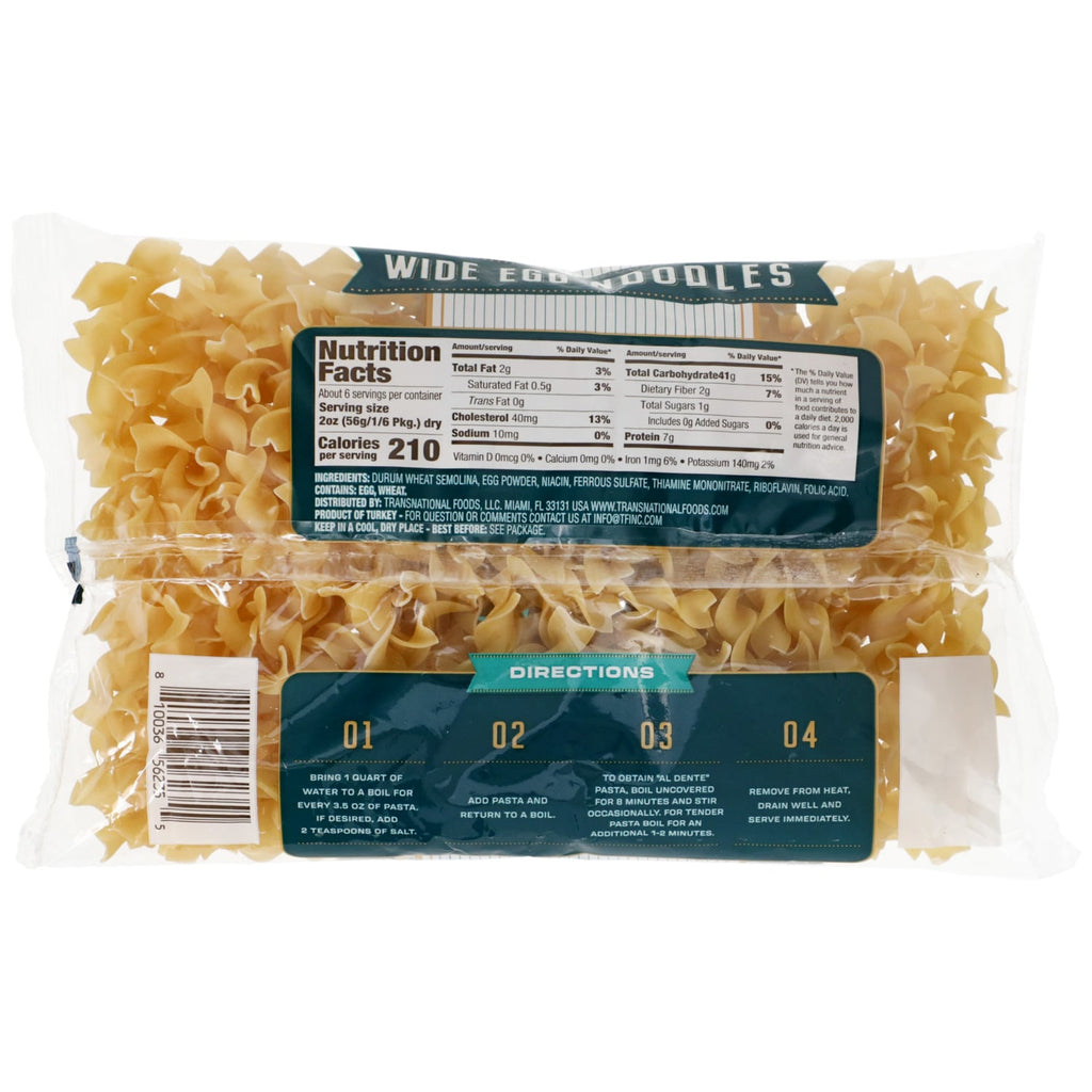 Pampa Wide Egg Noodles, 12 oz.