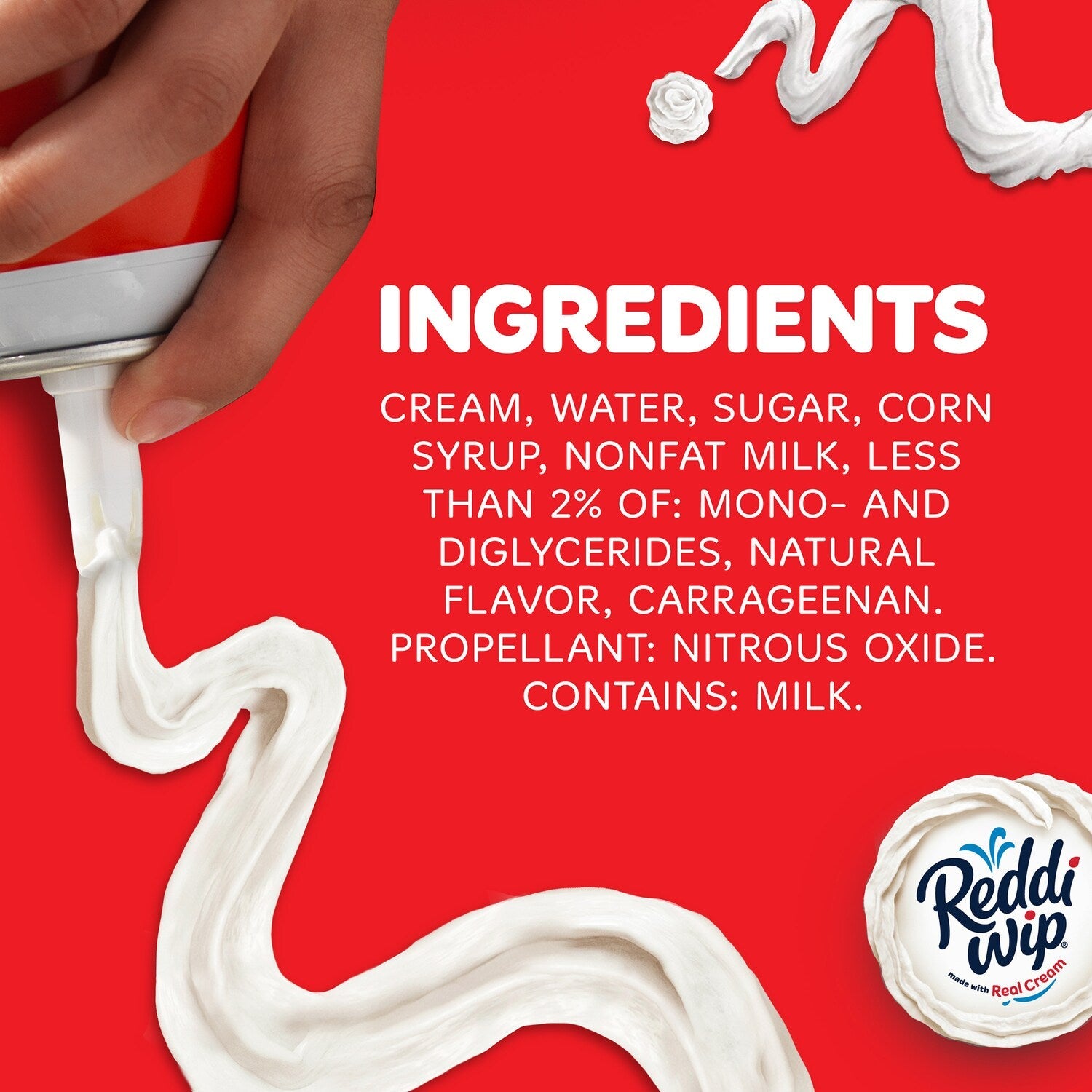 Reddi Wip Original Whipped Topping, 6.5 oz.
