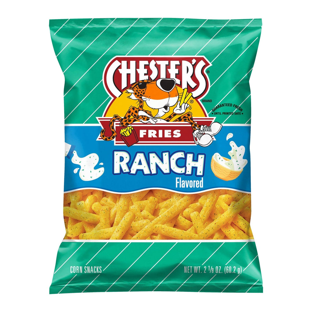 Chester's Fries Ranch Flavored Corn Snacks, 1-ct.