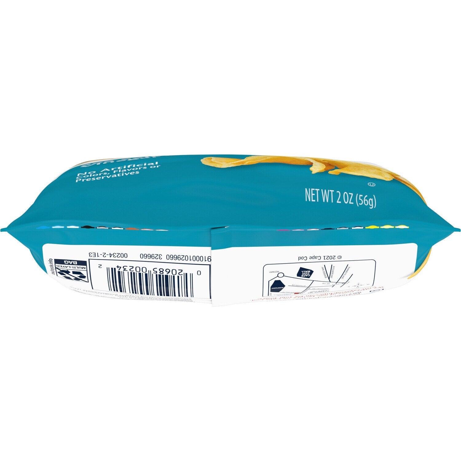 Cape Cod Sea Salt and Vinegar Kettle Potato Chips, 2-oz. Bag