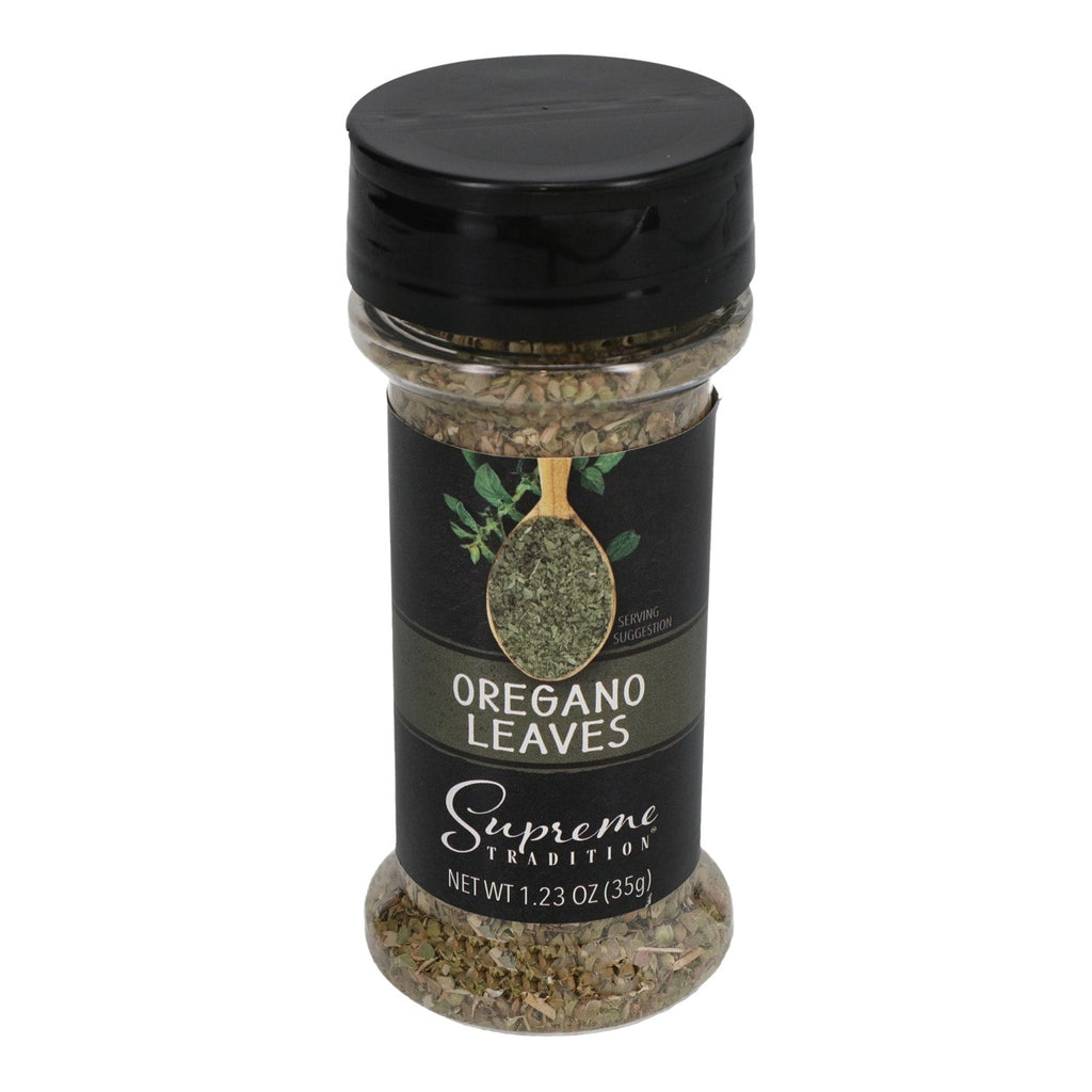 Supreme Tradition Oregano Leaves, 1.23-oz. Bottle