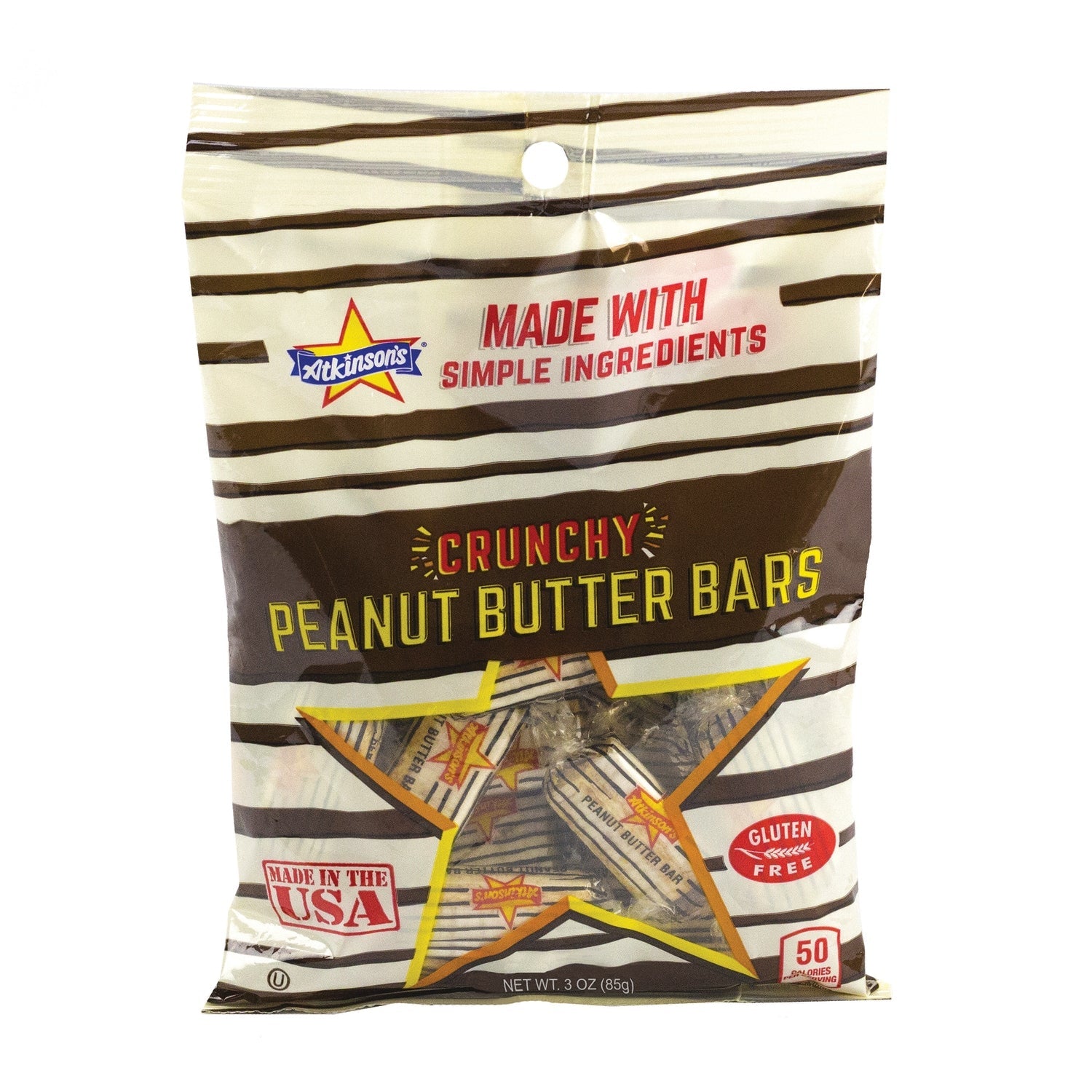 Atkinson's Peanut Butter Bars, 1-ct.