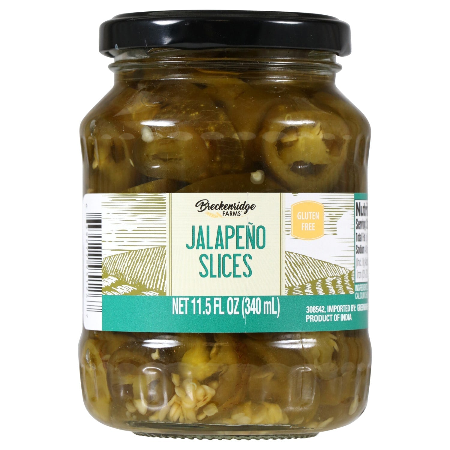 Breckenridge Farms JalapeÃ±o Slices, 11.5-oz.