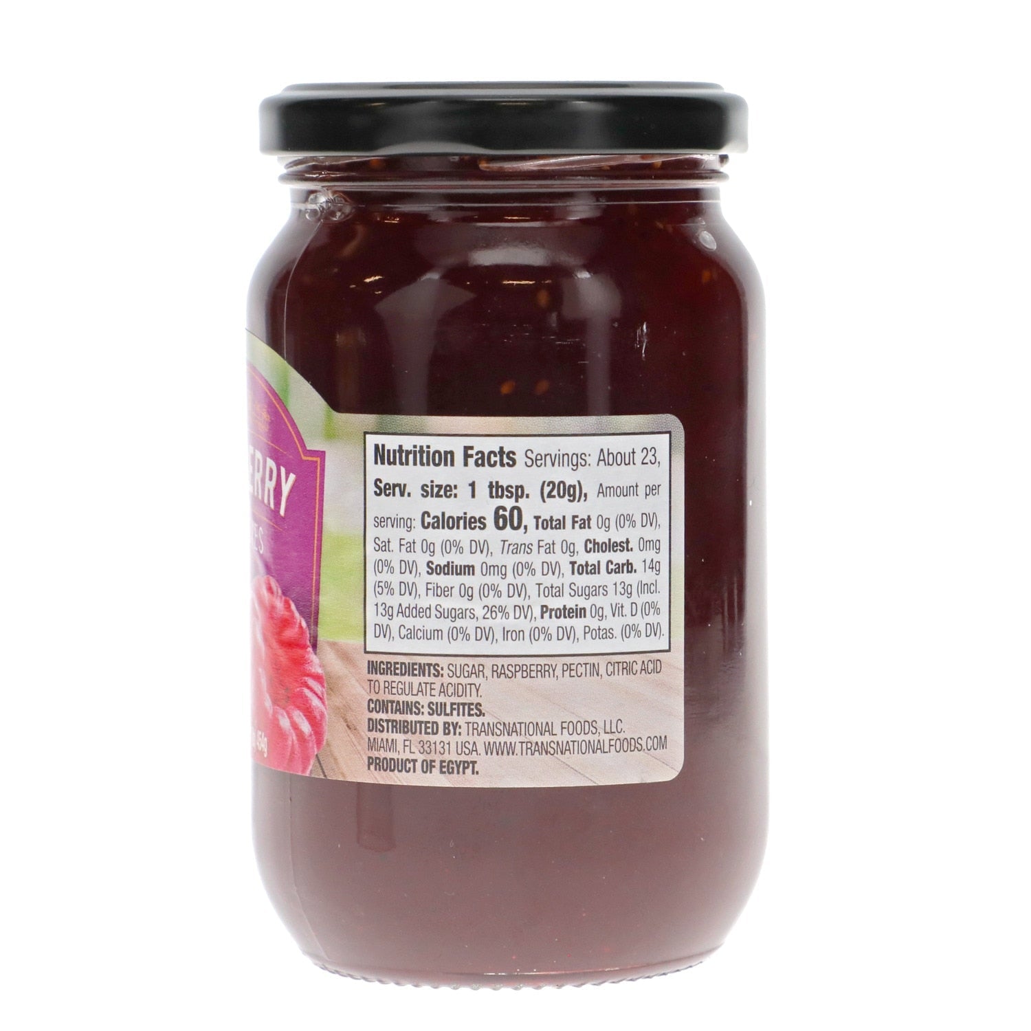Raspberry Preserves, 16-oz.