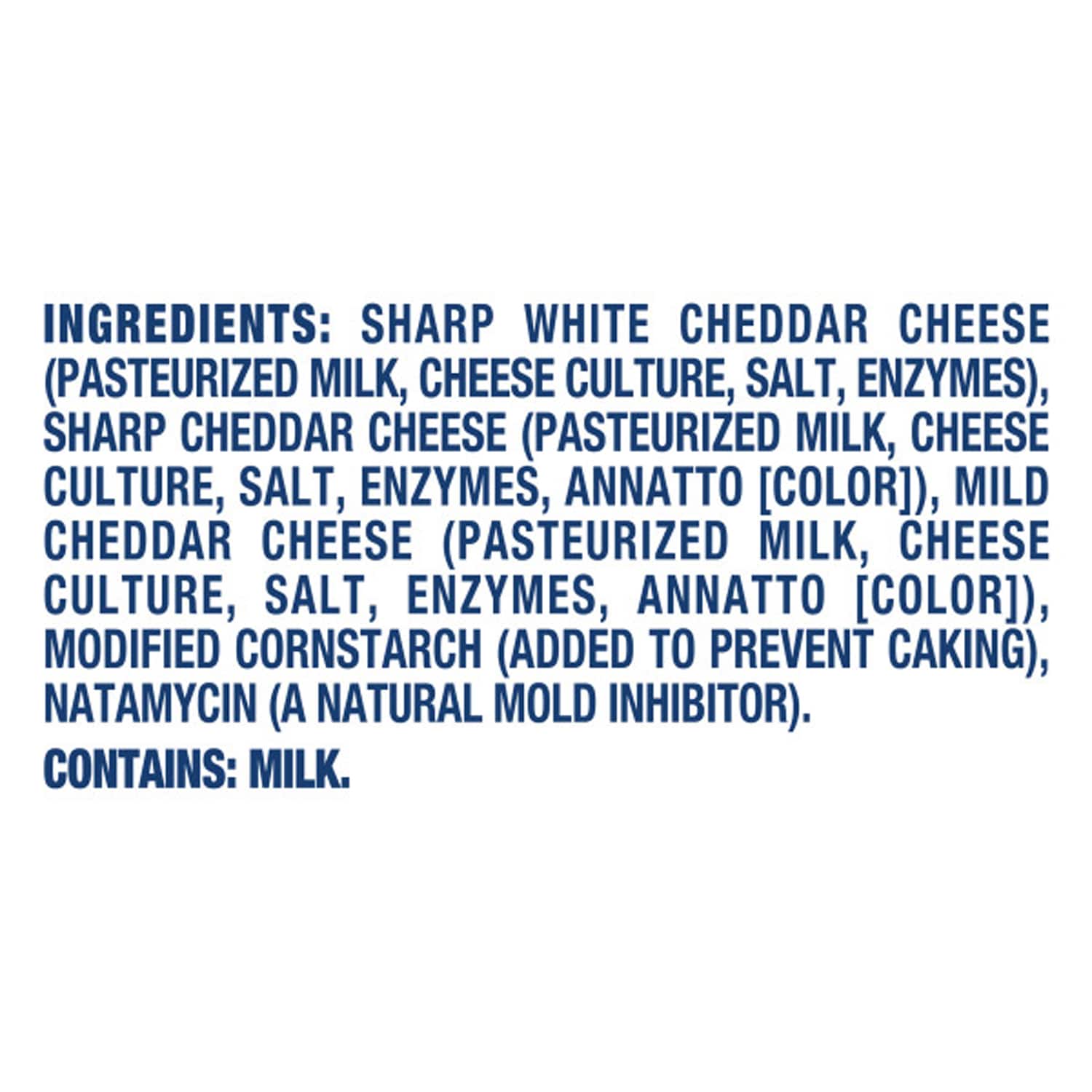 Kraft Finely Shredded Triple Cheddar Cheese, 1-ct.