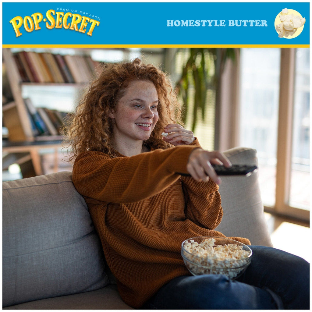 Pop Secret Popcorn Homestyle Butter Microwave Popcorn, 3 ct.