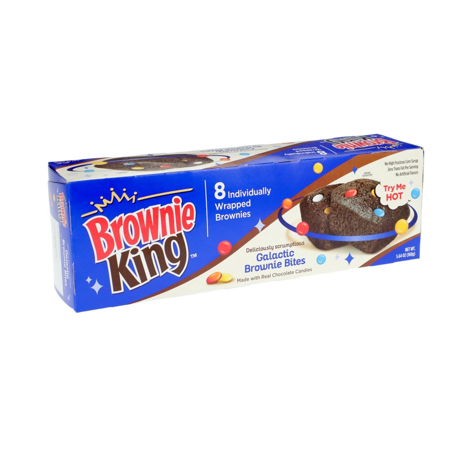 Brownie King Galactic Brownies, 8-ct. 5.6-oz.