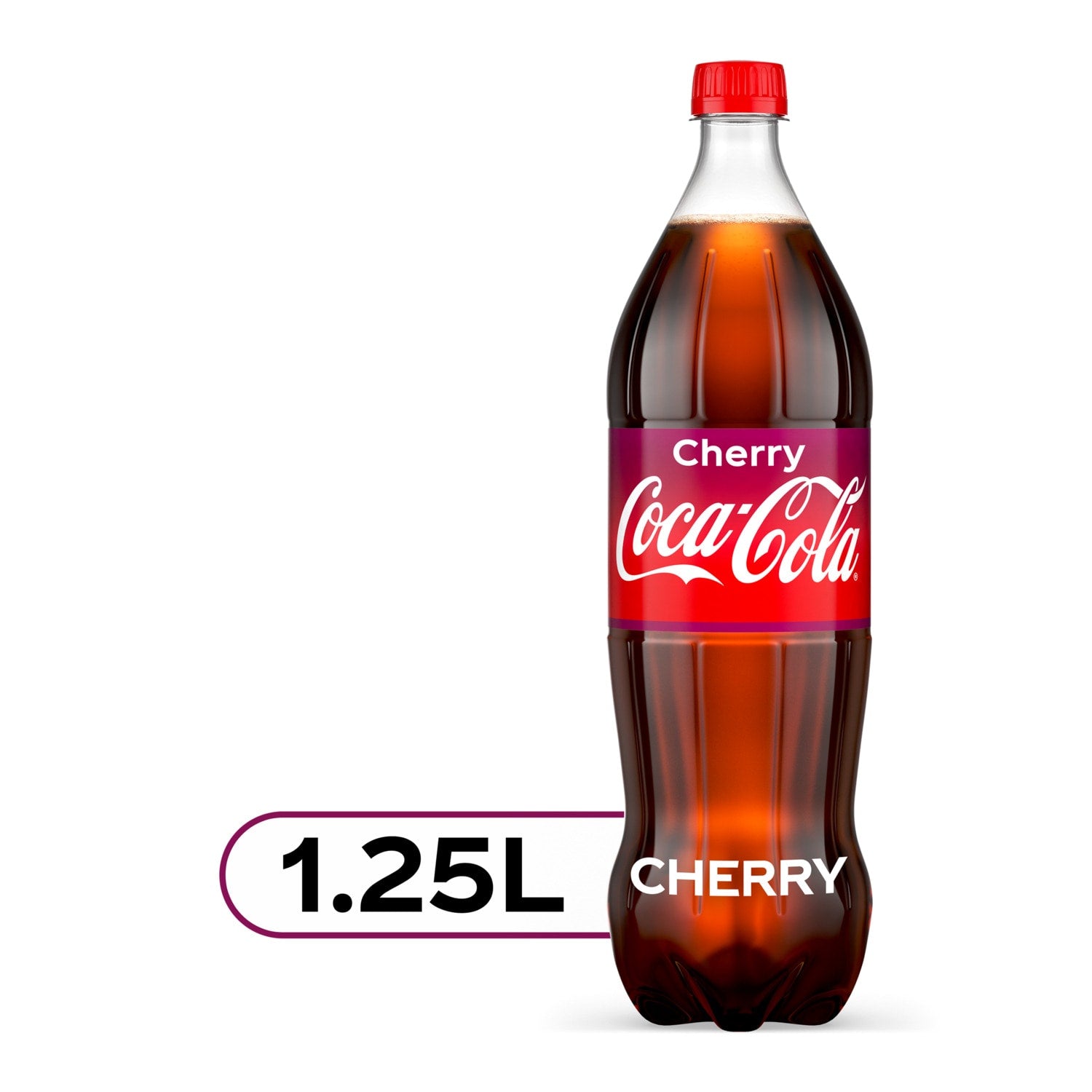 Coca-Cola Cherry Soda, 1.25 L Bottle