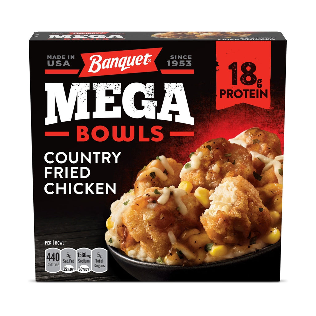 Banquet Mega Bowls Country Fried Chicken, 1-ct.