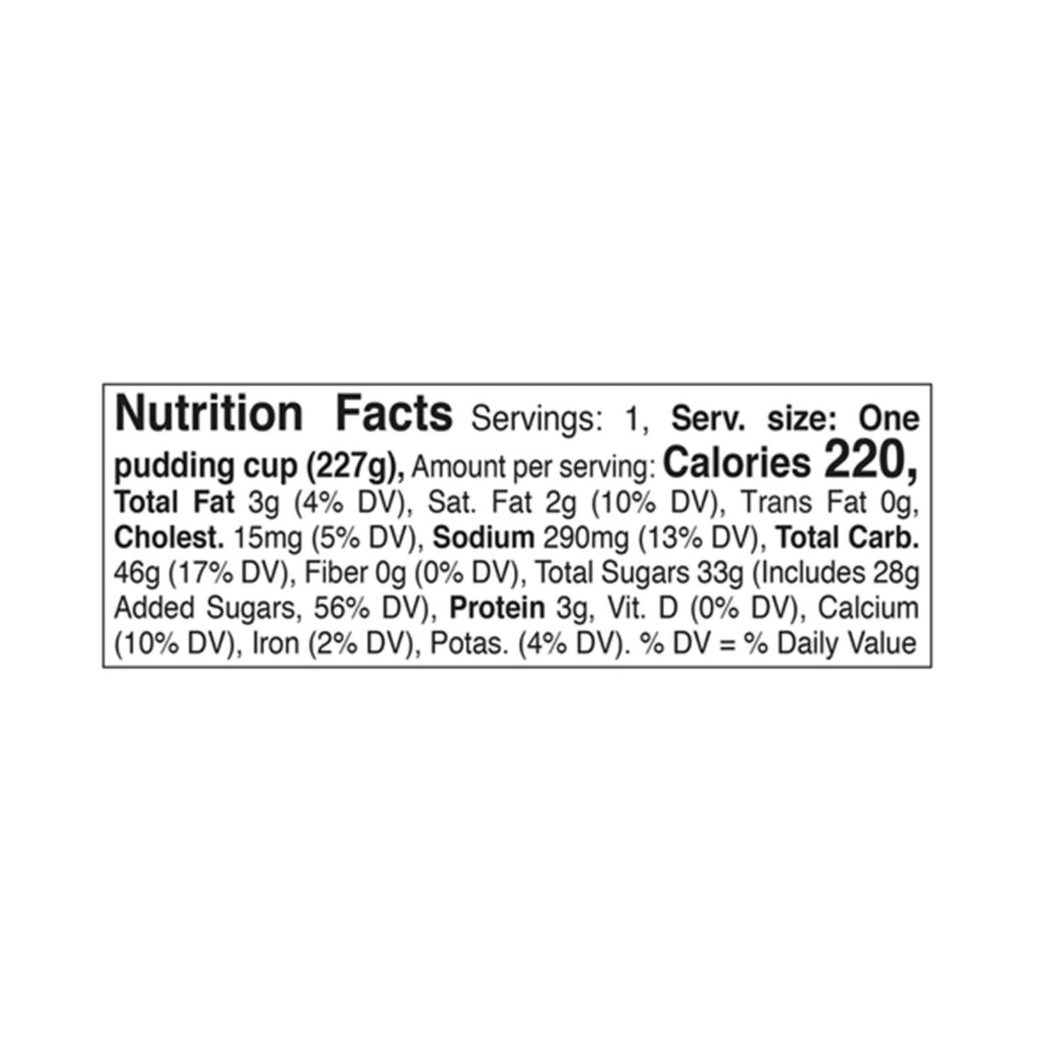Senor Rico Tapioca Pudding, 8 oz.