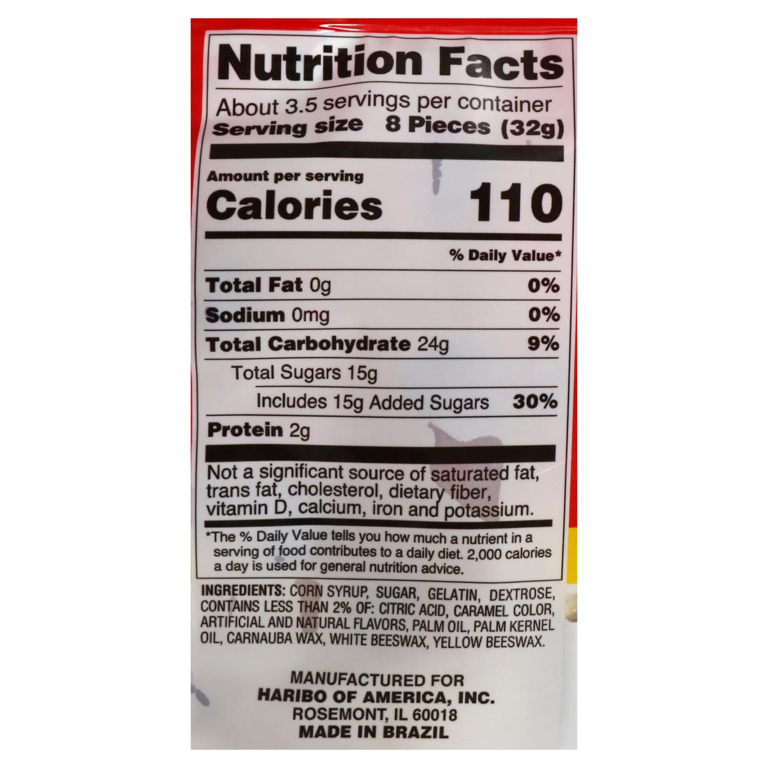 Haribo Happy Cola Gummi Candies, 4 oz. Bags