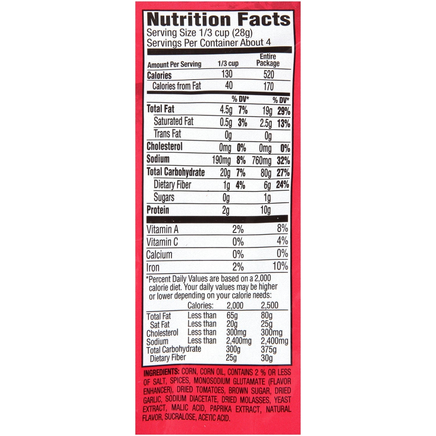Barbecue Corn Nuts, 4 oz. Bags