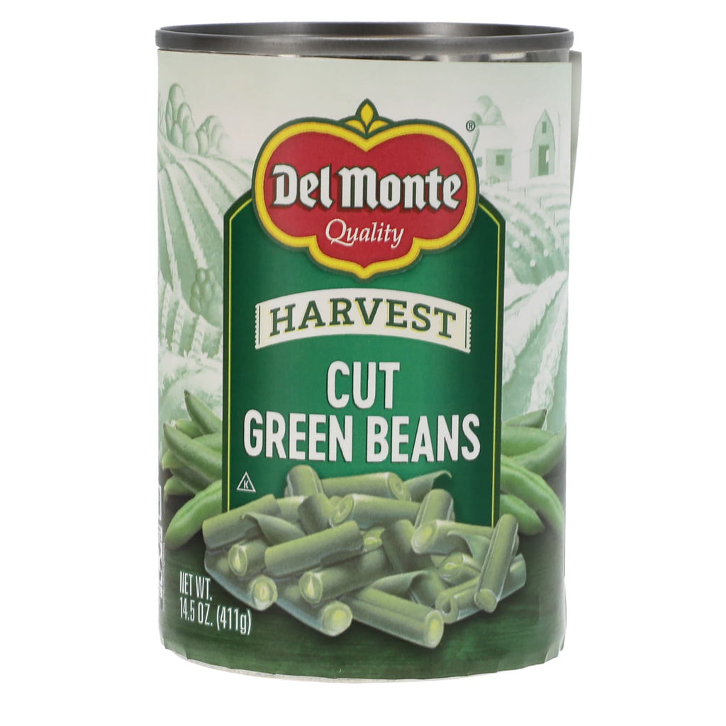 Del Monte Harvest Cut Green Beans, 14.5 oz. Can