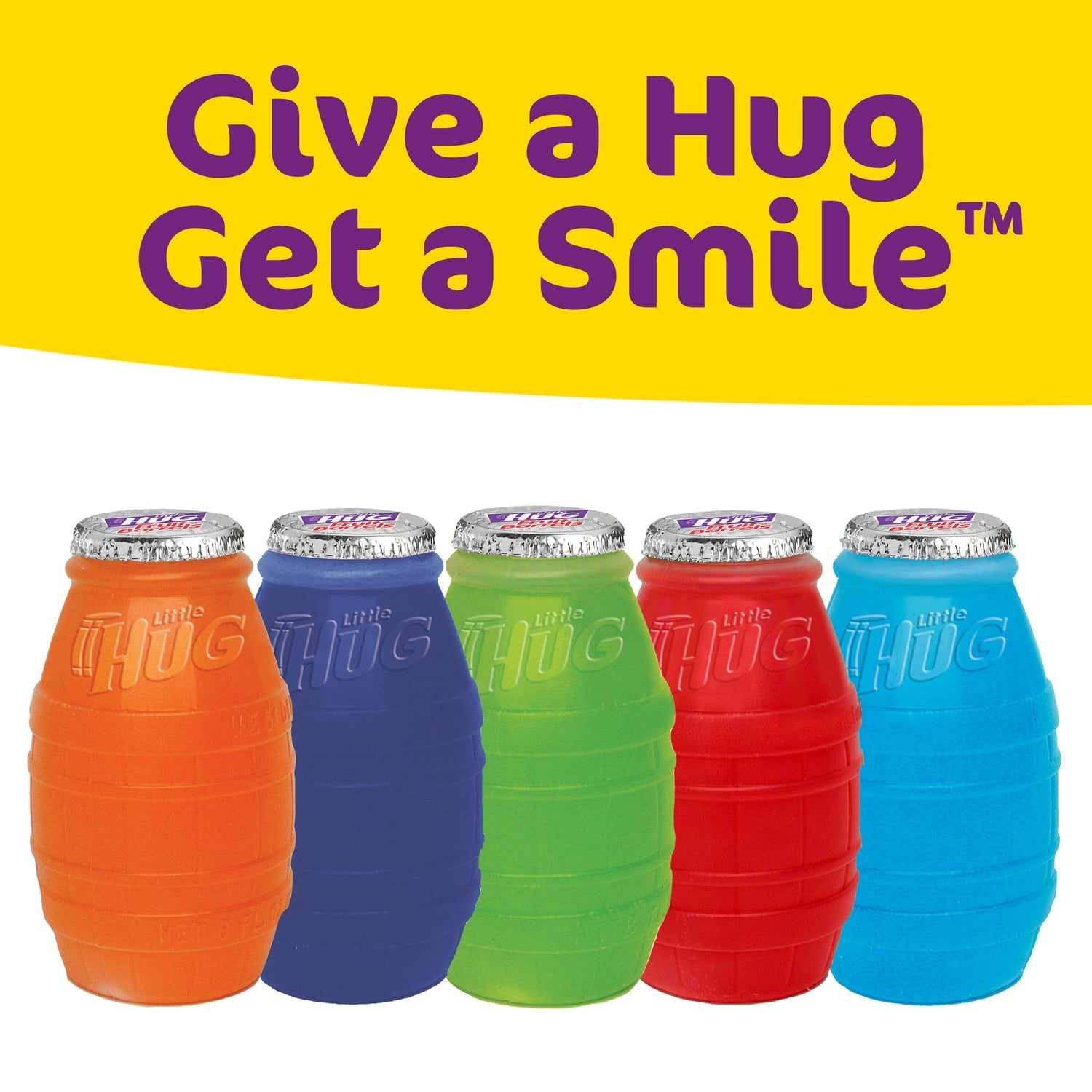 Little Hugs Blue Raspberry Fruit Barrels, 6-ct.