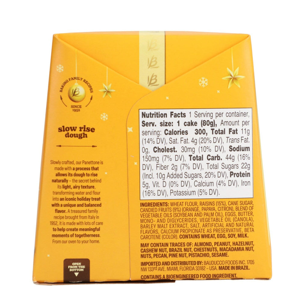 Bauducco Panettone Holiday Sweet Loaf, 1-ct.