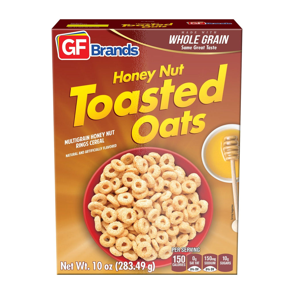 GF Brands Honey Nuts Toasted Oats, 1-ct.