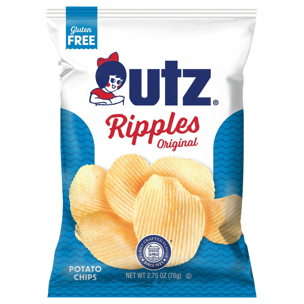 Utz Ripples Original Potato Chips 2.75oz