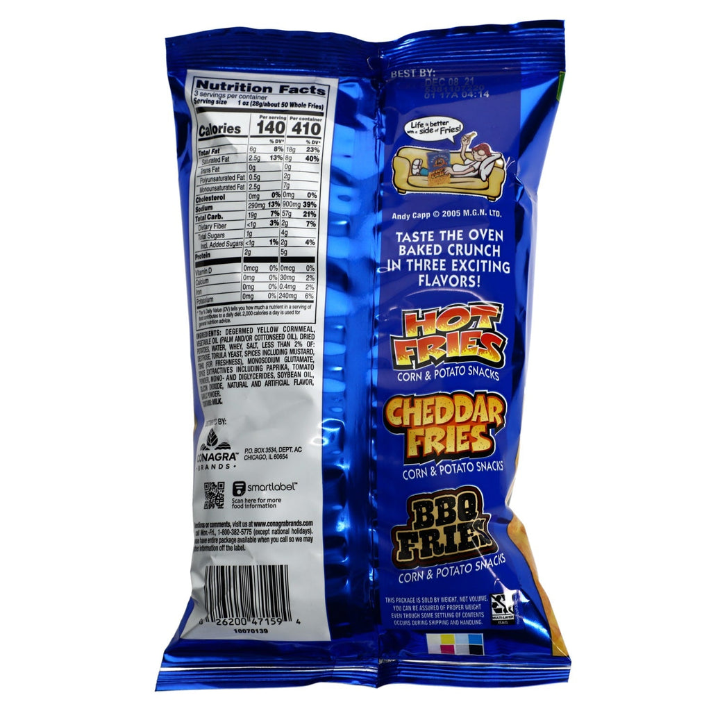 Conagra Brands Andy Capp's Hot Fries, 3 oz.