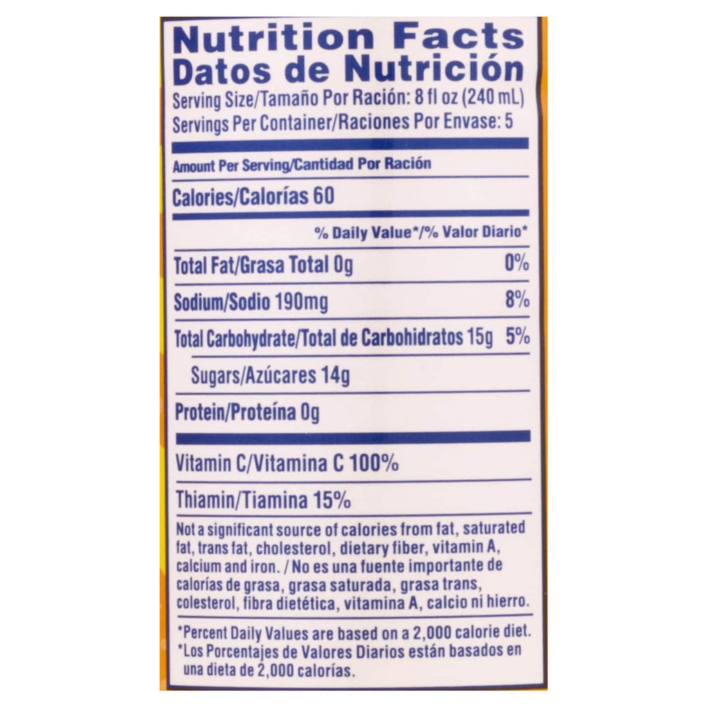 Sunny D Vitamin D Tangy Citrus Punch, 1-ct.