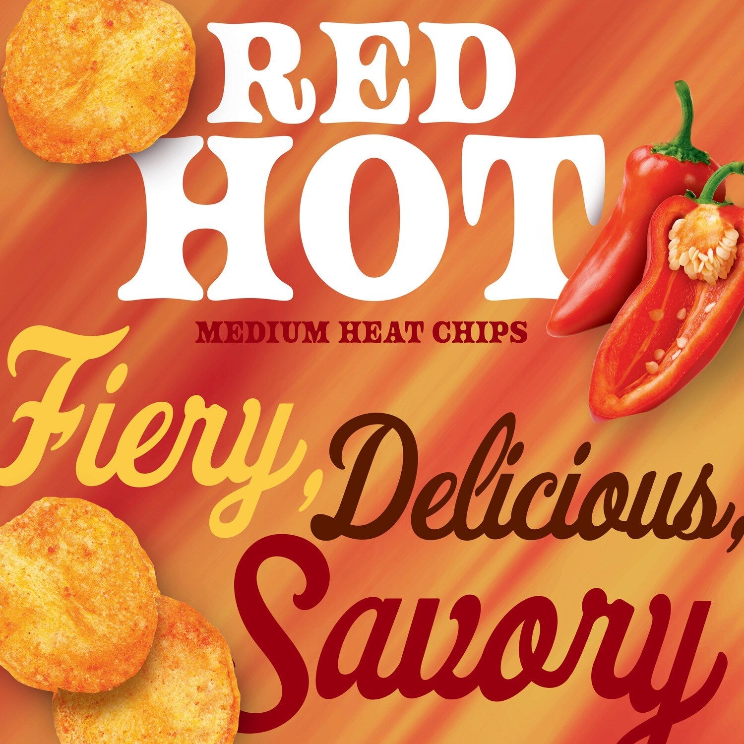Herr's Red Hot Potato Chips, 1-ct.