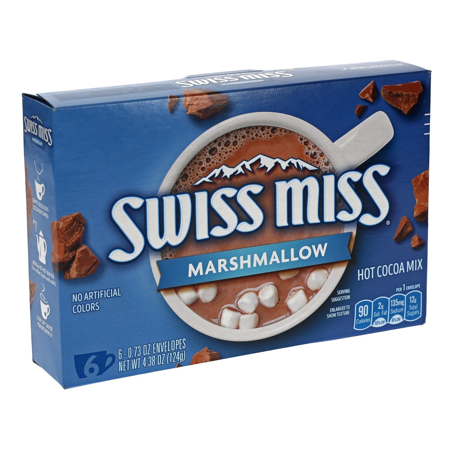 Swiss Miss Milk Chocolate with Mini Marshmallow Hot Cocoa Mix, 6-ct. Boxes