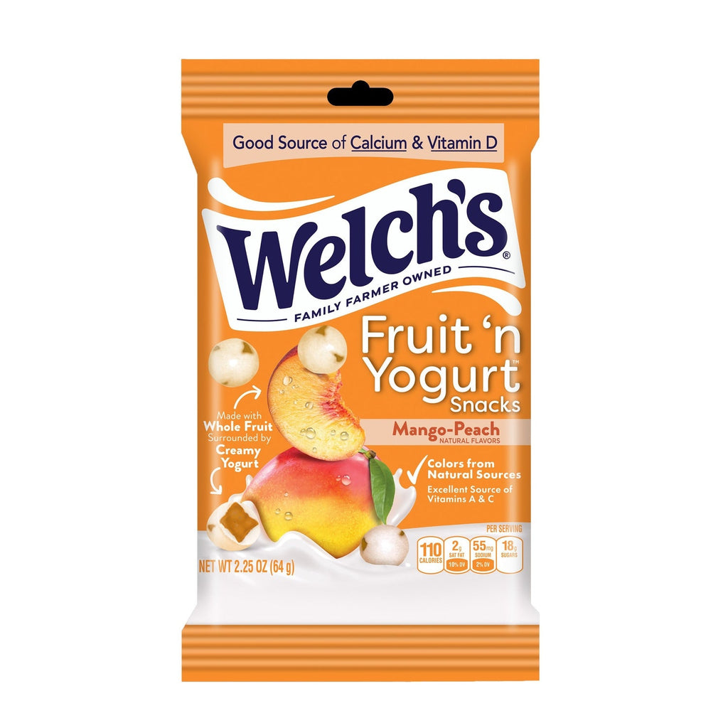 Welch's Mango-Peach Flavored Fruit'n Yogurt Snacks, 1-ct.